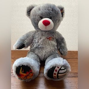 Build A Bear Skechers Plush Hot Lights Up Teddy Stuffed Animal 16" Working